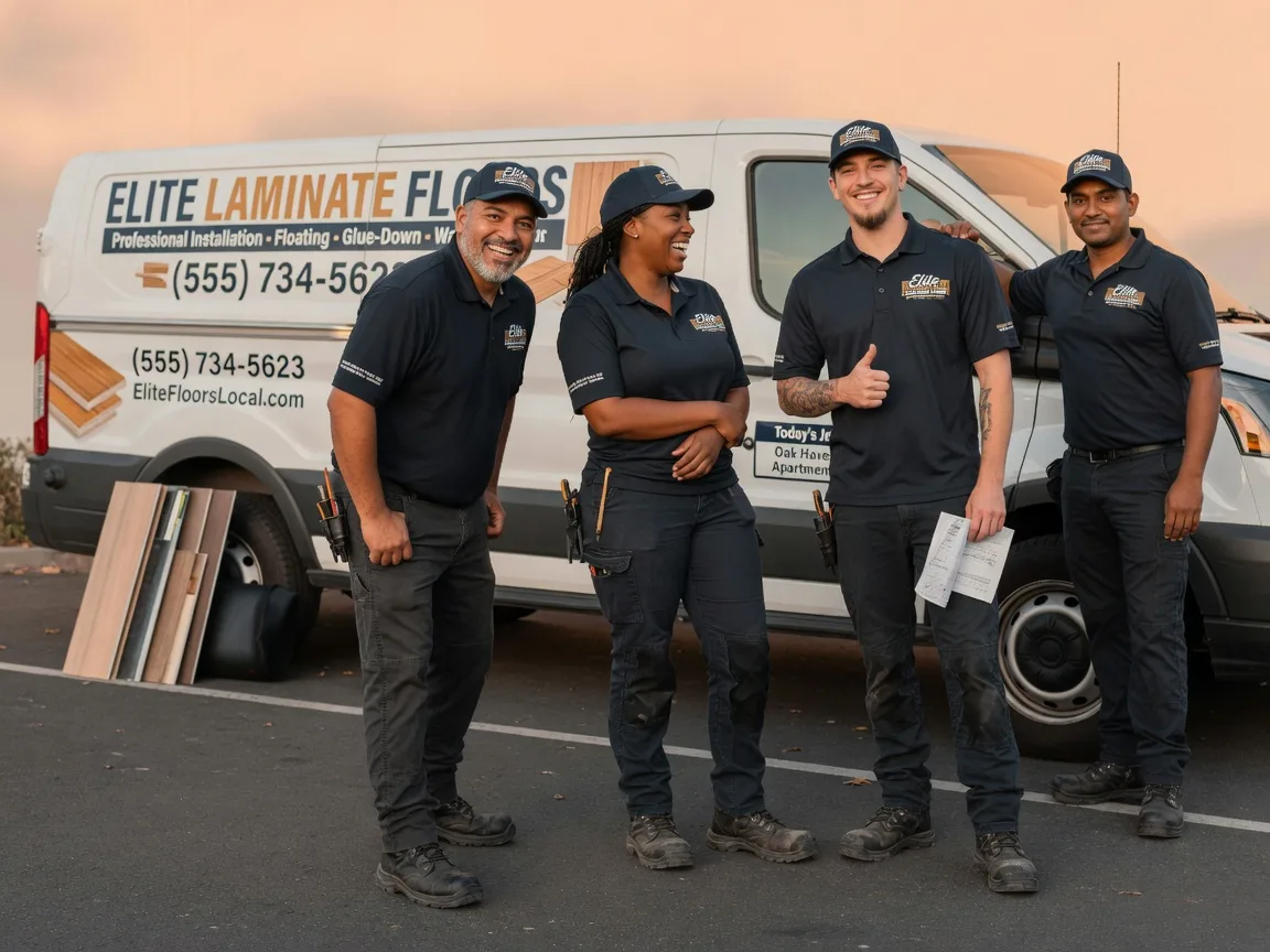 Laminate flooring installation company in Pleasant City, OH